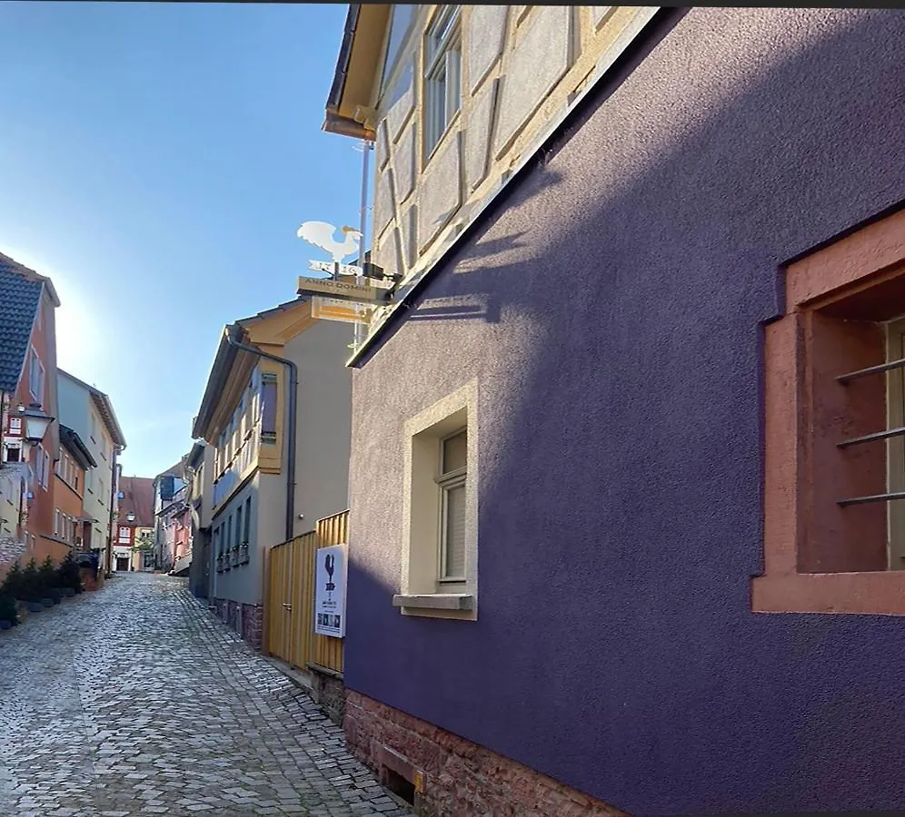 Omas-Stubb-Das-Komfort-Dz-Mit-Balkon-Im-Herrenhaus Marktheidenfeld Apartment